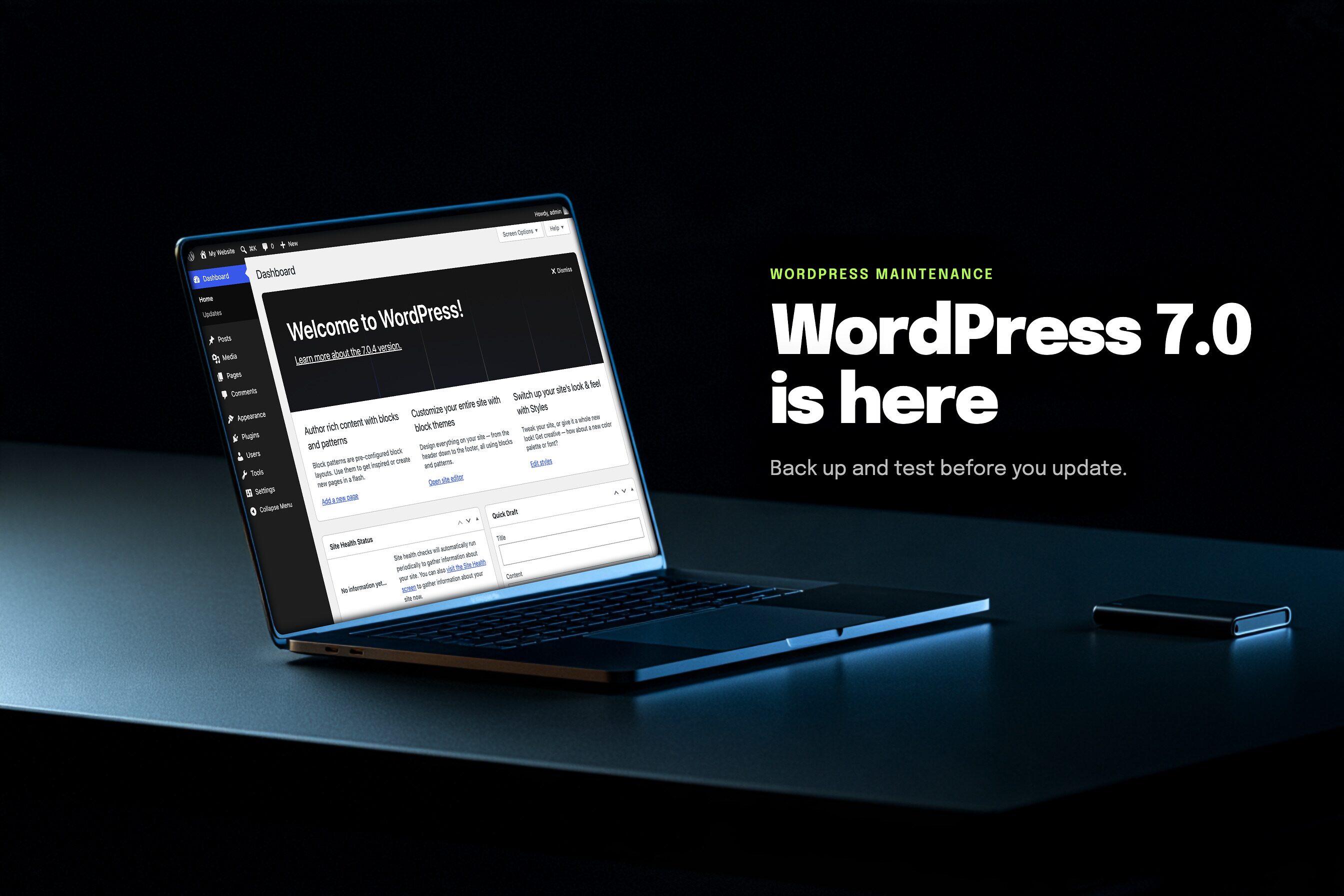 WordPress 7.0 Is Here, New Features, Fixes, and What to Do Before Updating