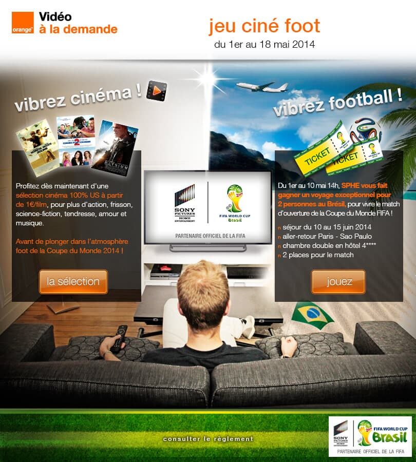 Jeu Ciné foot