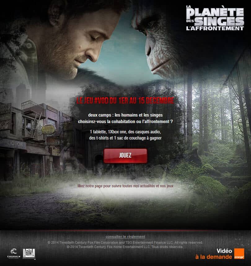 La Planète des Singes