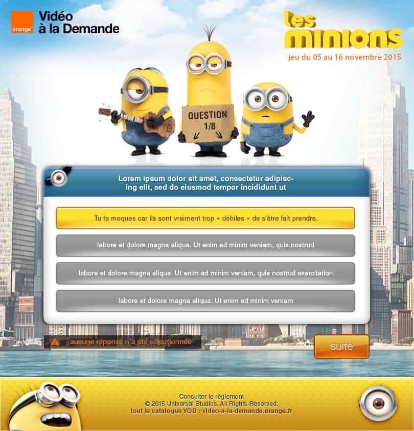 Les minions 1